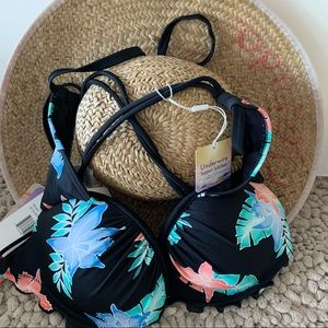 Coco rave multi strap push up bra  bikini top
